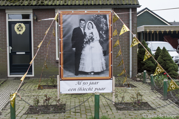 Fotospandoek 50 jaar getrouwd